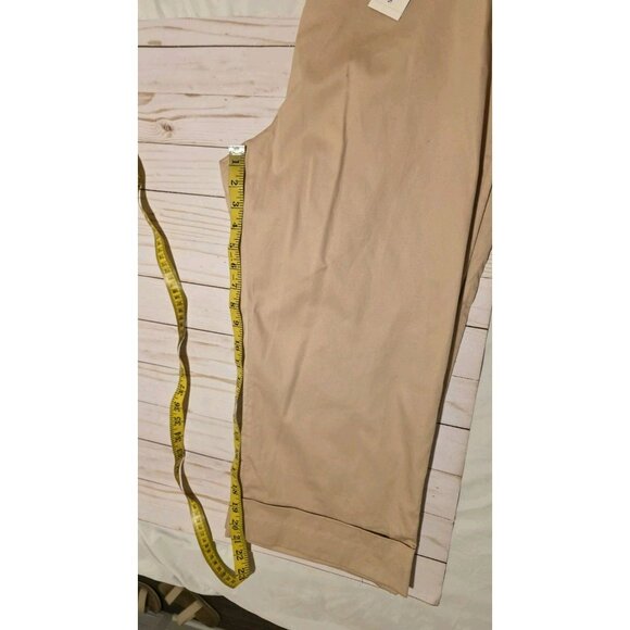 Hannah Jones Crop Pants Chino Size 18 NWTD Try On Mark Preppy Y2K Capri Coastal - Picture 7 of 11